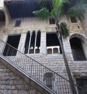 Rehabilitació de les façanes dels patis interiors del Museu Picasso